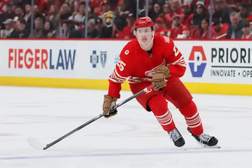 Red Wings Ink Defenseman to Two-Year Contract Extension
