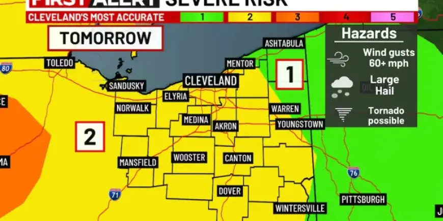 Severe Storms Predicted Thursday on 19 First Alert Day