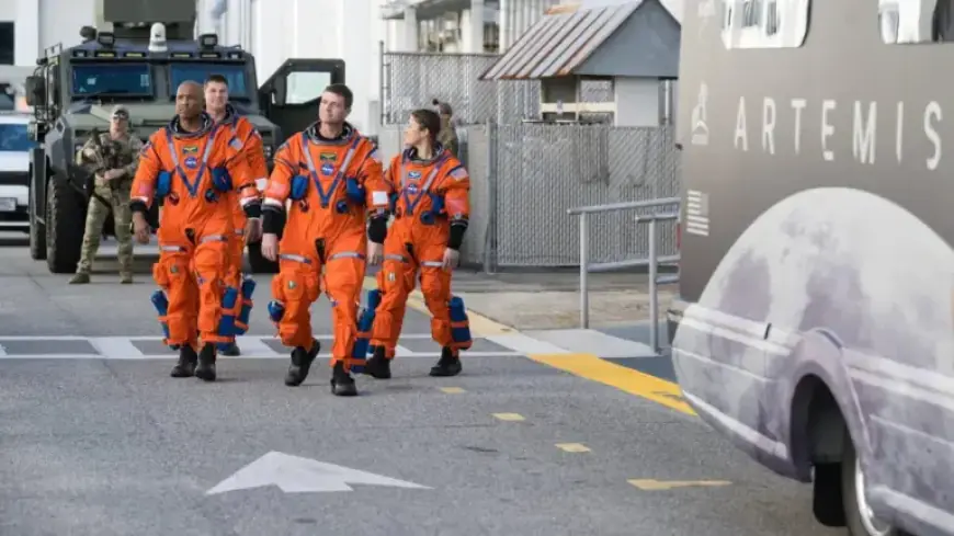 Artemis 2 Astronauts Isolate Ahead of NASA’s Launch