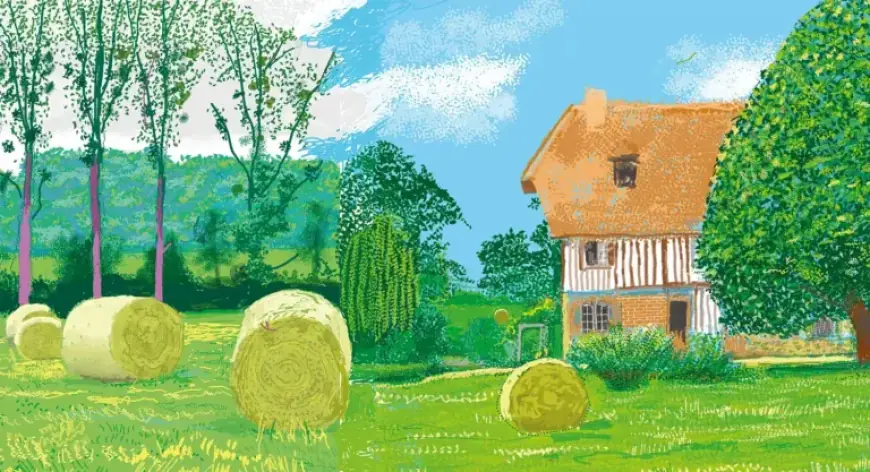 David Hockney Exhibition Delights with Its Intriguing Experience