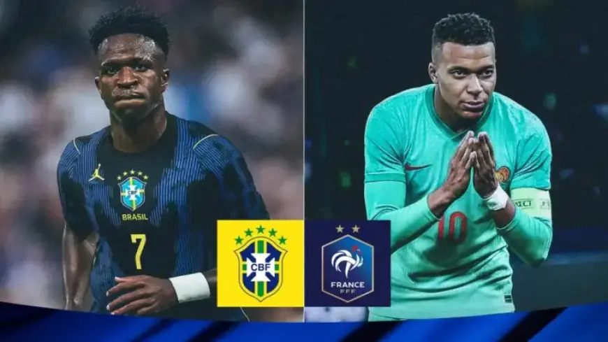 Brazil vs. France: Official Lineups Announced