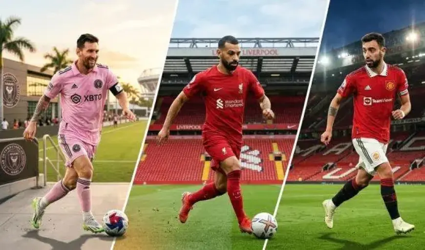 Lionel Messi and Mohamed Salah Plan Alliance; Bruno Fernandes Weighs Man United Exit