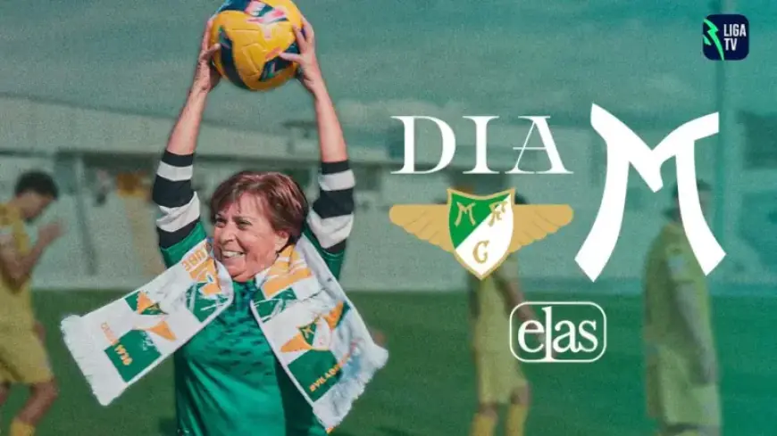“Dia M Celebrates Passion for Moreirense FC”