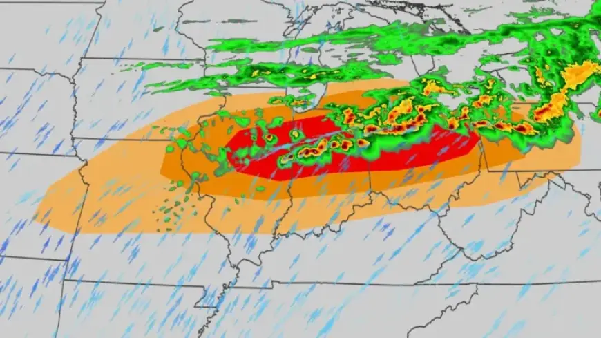 Midwest Faces Severe Thunderstorms with Hail and Tornadoes Thursday