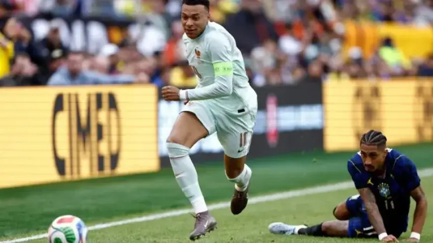 Kylian Mbappe Leads France to Victory Over Brazil in World Cup Preview