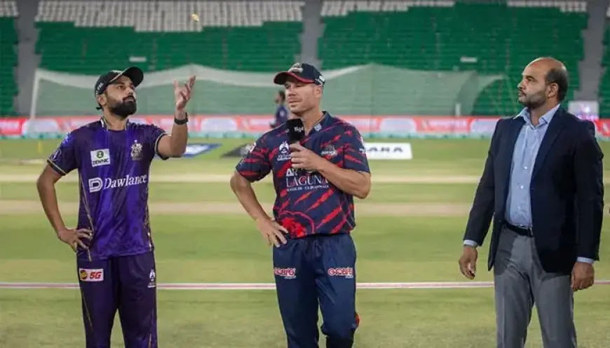 Quetta Gladiators Opt to Bowl First After Winning Toss Against Karachi Kings in PSL 11
