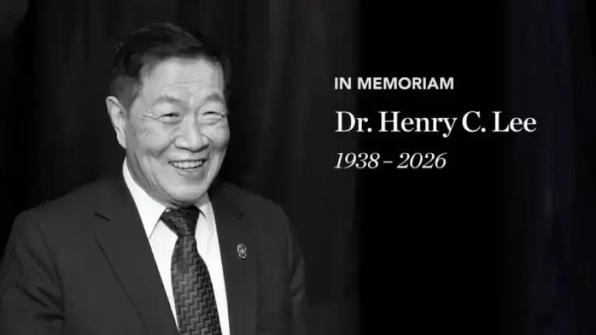 Renowned Forensic Scientist Dr. Henry C. Lee Passes, Leaving Lasting Legacy