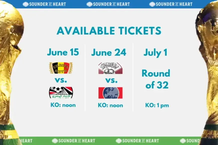 Sounders, Reign Grant Season-Ticket Holders World Cup Ticket Lottery Entry