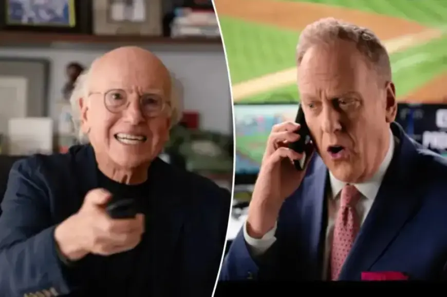 Larry David Joins Michael Kay in YES Network Ad for Yankees Game Accessibility
