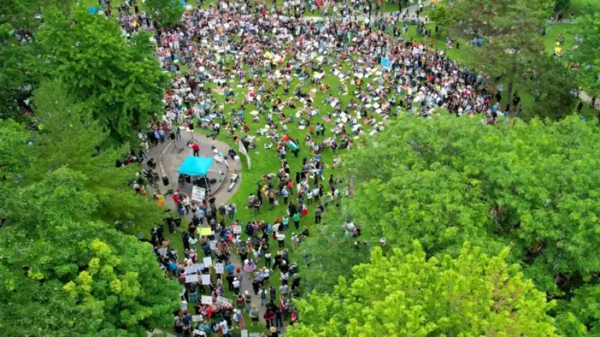 Detroit Sees Three “No Kings” Protests on March 28