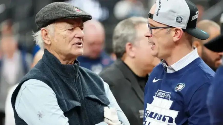 Bill Murray’s Surprise Appearance at UConn-Furman March Madness Game Explained