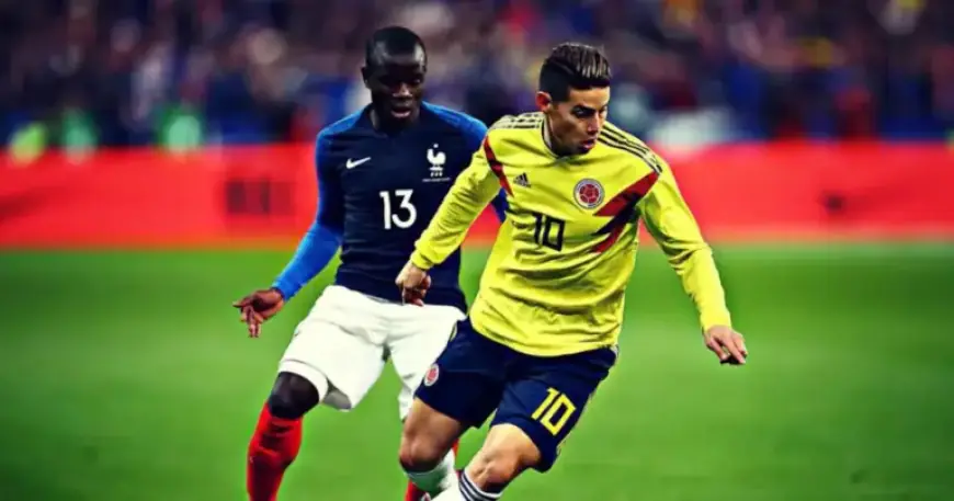 James Rodríguez, Kylian Mbappé Lead Repeat Players in Colombia vs. France Friendly