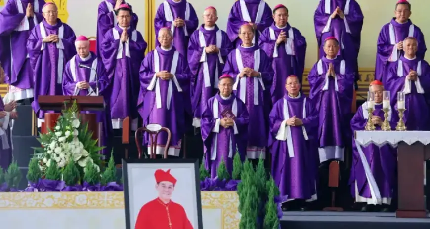 Thousands Pay Tribute at Cardinal Pham Minh Man’s Farewell