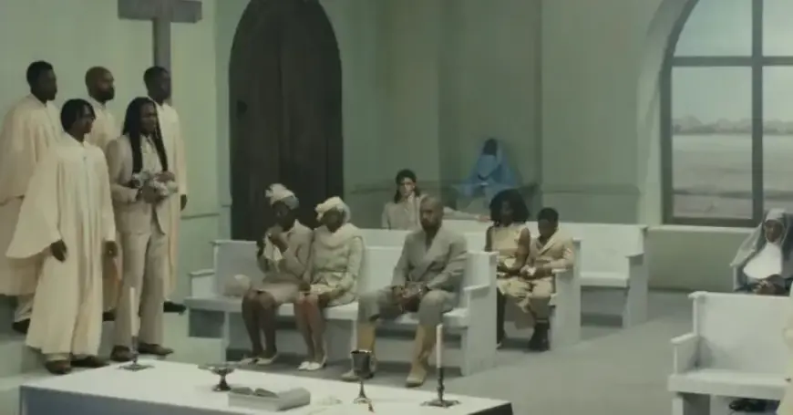 Bianca Censori Directs Kanye West, Travis Scott in “Father” Music Video