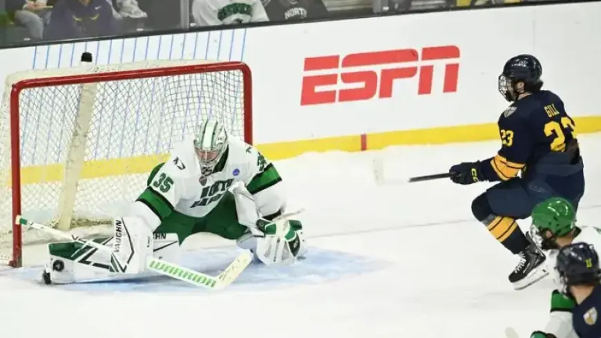 North Dakota Faces Quinnipiac in NCAA Frozen Four Battle in Sioux Falls