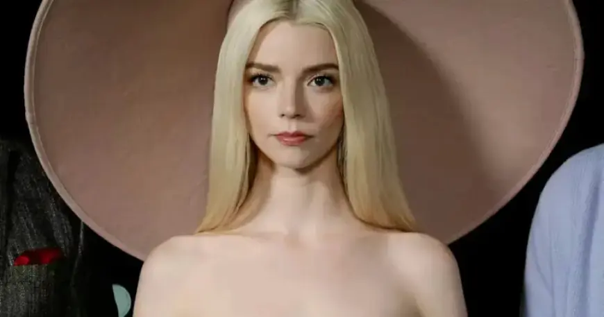 Anya Taylor-Joy Dazzles with Her Enormous, Galactic-Visible Top Hat