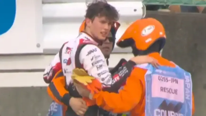 Oliver Bearman Escapes Serious Injury in Dramatic Japanese GP Crash