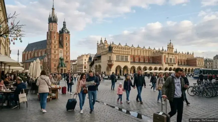 Krakow Leads Record Booking Surge Among Europe’s Easter Destinations