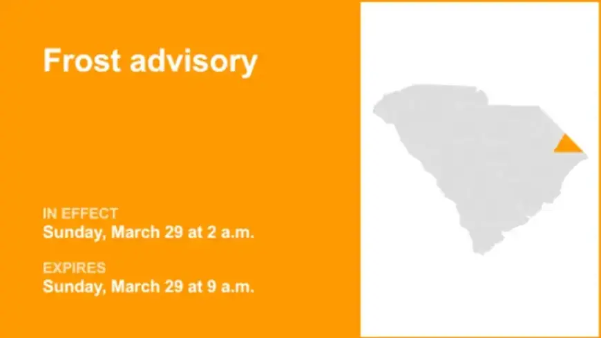 Myrtle Beach Frost Advisory in Effect Through Sunday Morning