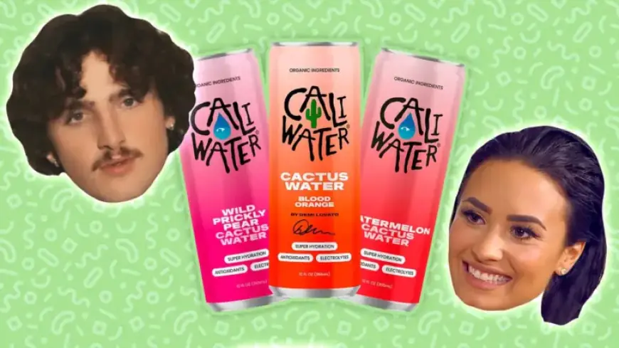 Cactus Water Surges as Top Beverage Choice, Endorsed by Demi Lovato and Stars
