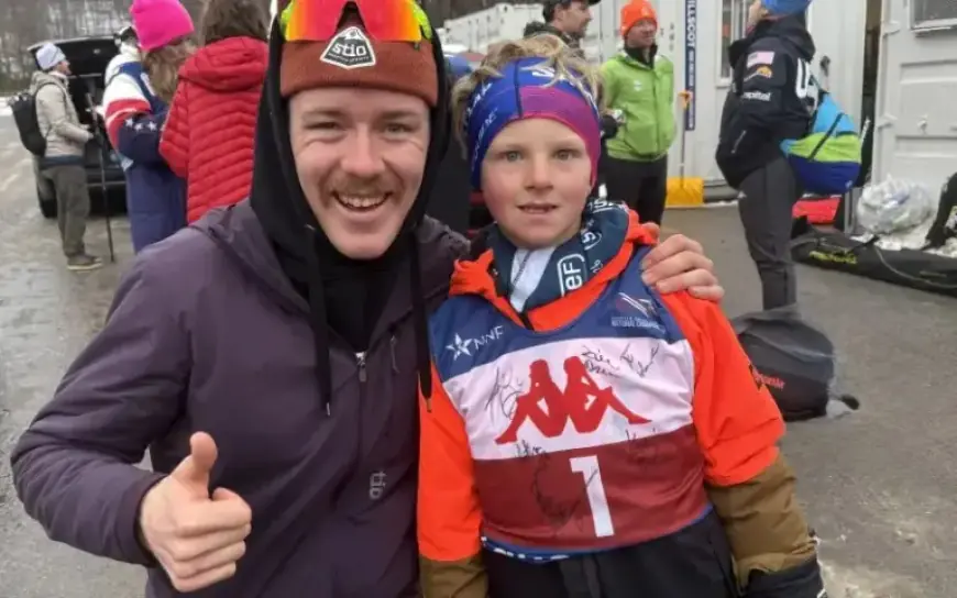 Jessie Diggins Honored at World Cup Finals as SVSEF Racers Watch