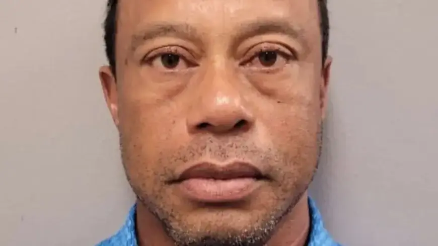 Tiger Woods’ Mugshot Unveiled After Arrest in Dramatic Car Crash