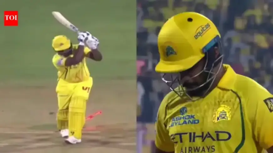 IPL 2026: Sanju Samson Struggles in CSK Debut vs Rajasthan Royals