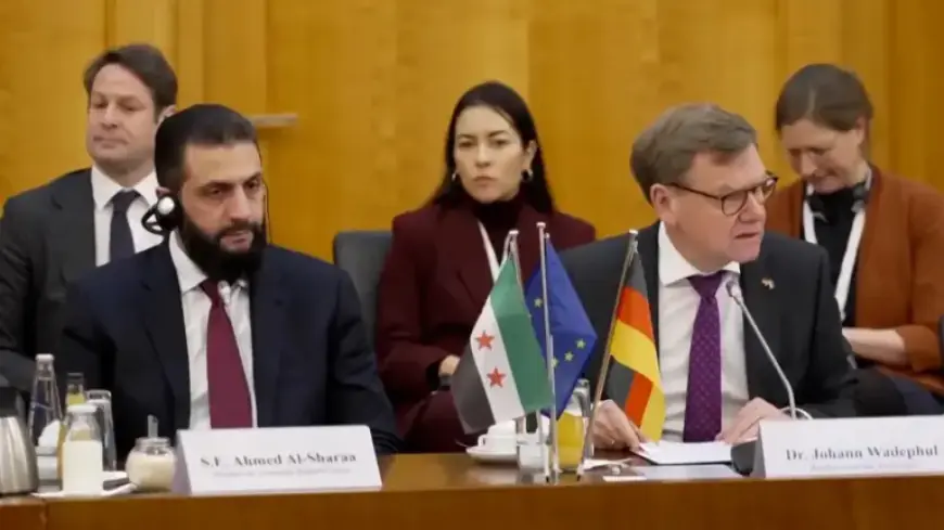 Germany’s FM Pledges Support to Syria in Talk with President al-Sharaa