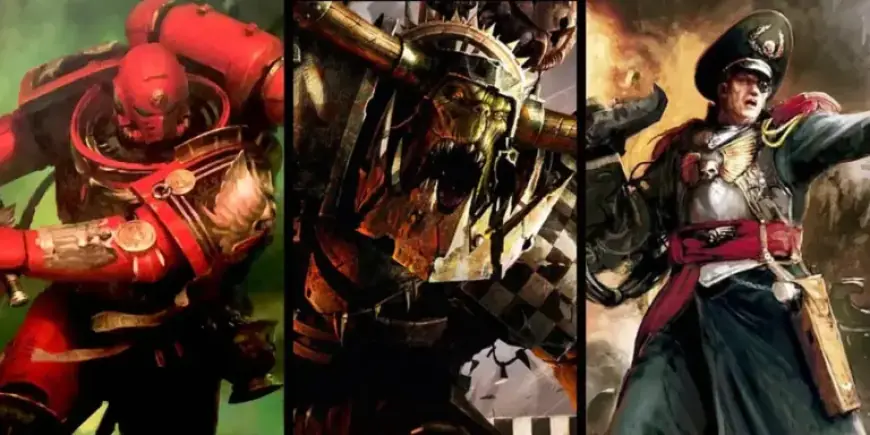 Celebrate Warhammer 40K 11th Edition with Ork & Blood Angels Merchandise