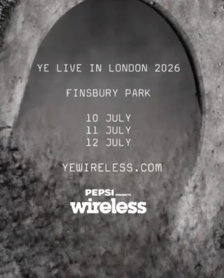 YE to Headline Wireless 2026: First UK Show in Over a Decade