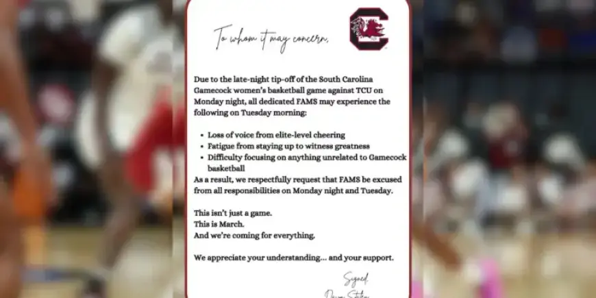 Dawn Staley Offers Work Excuse for Elite 8 Match Against TCU