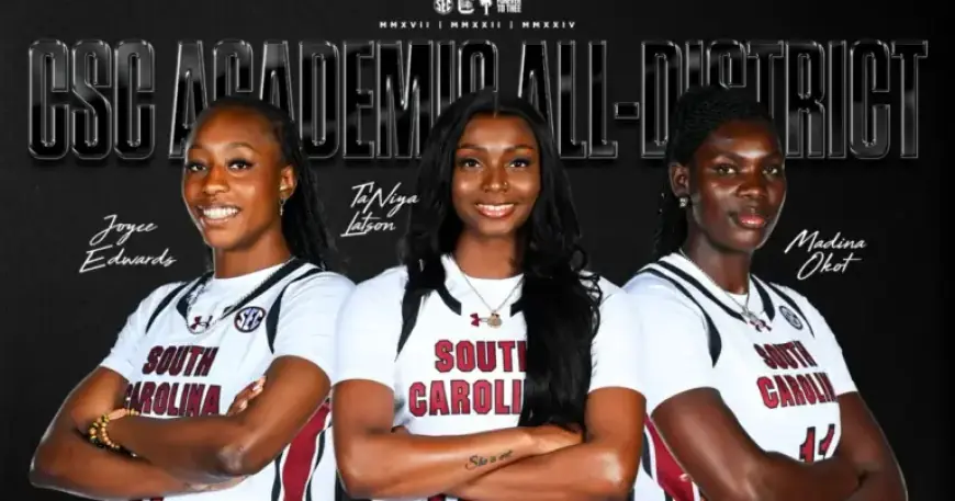 Edwards, Latson, and Okot Earn Academic All-District Honors