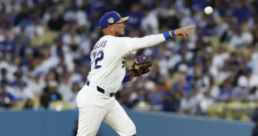 Miguel Rojas Celebrates Last Opening Day as ‘Uncle Miggy’ in Dodgers’ Victory