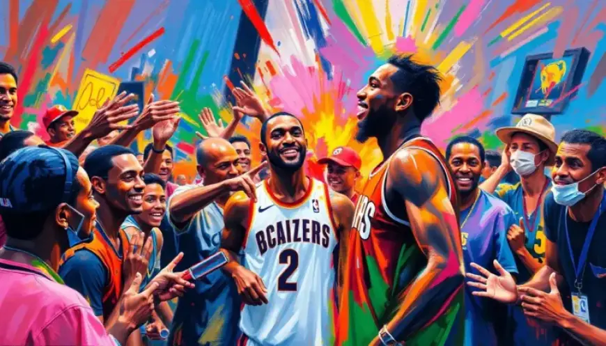 OKC Thunder’s Cason Wallace Engages Fans at Fuzzy’s Tacos Event