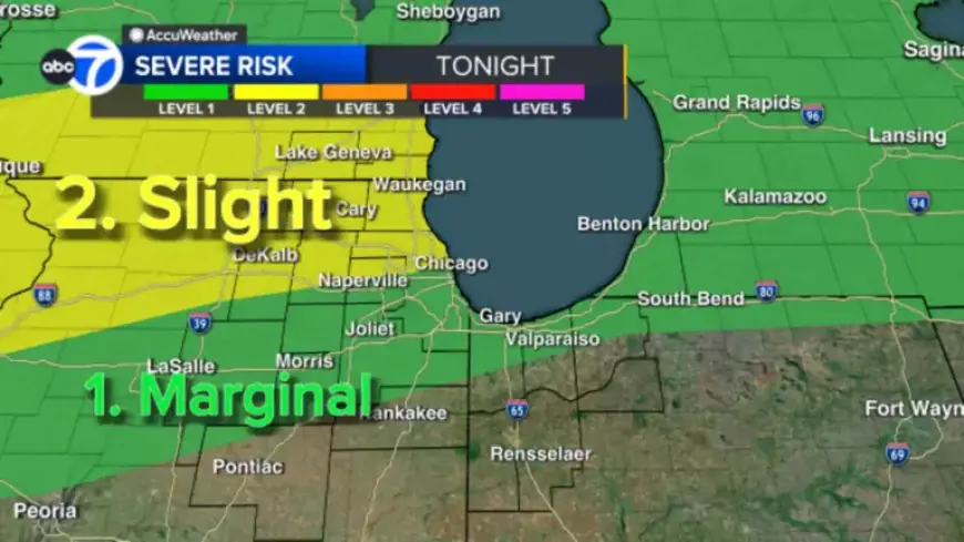 Chicago Weather Alert: Strong Storms, Large Hail, High Winds Expected | Live Radar