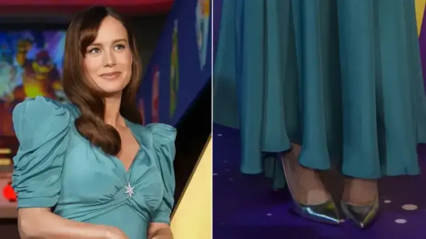 Brie Larson Shines in Silver Pumps at Kyoto ‘Super Mario Galaxy’ Premiere