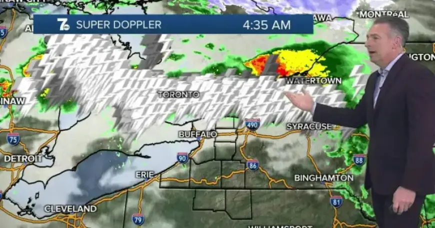 Severe Storms Predicted for Western New York: Tuesday Forecast by Aaron