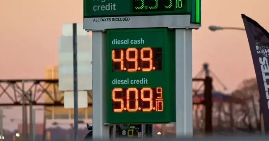 U.S. Gas Prices Surge to $4, Highest Since 2022