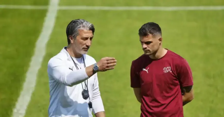 Yakin Explains Xhaka’s Absence from Norway Clash Starting XI