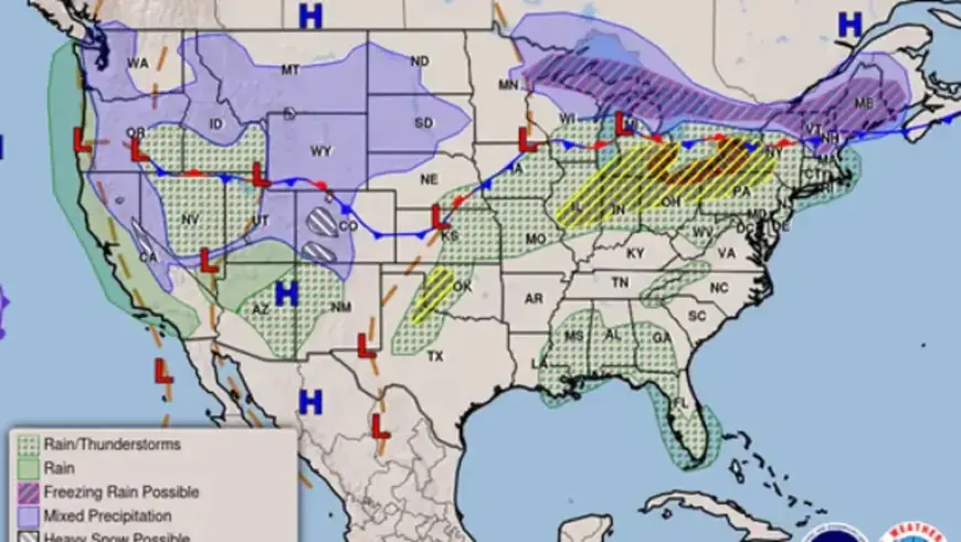 April Kicks Off with Bad Weather in US Forecast