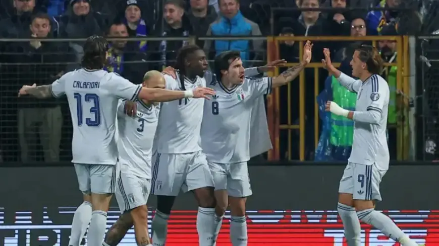 Kean’s Early Goal Secures Italy’s Victory Against Bosnia in World Cup Playoff