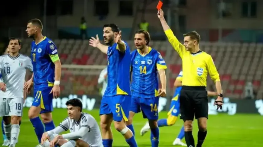 Bastoni’s 2026 Struggles: Red Card Against Bosnia Leaves Italy Short-Handed