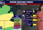 Severe Storms Loom Over Metro Detroit: High Winds, Rain, Hail, Tornado Risk