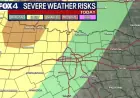 Severe Storms in Dallas: Large Hail and Damaging Winds Threaten Easter Weekend