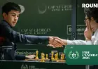 Sindarov Defeats Caruana for Lead; Giri Triumphs Over Esipenko
