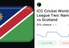 Scotland vs. Namibia: April 6, 2026 Odds and Predictions