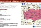 Severe Thunderstorm Alert Issued