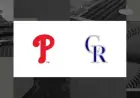 Phillies vs. Rockies: TV Channel and Streaming Guide for April 3