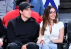 Madison Beer Boldly Rocks Plain Top at Lakers Game