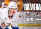 Islanders Face Hurricanes: Game Preview